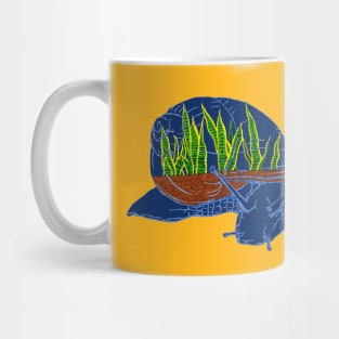 Snail Terrarium 2 Mug